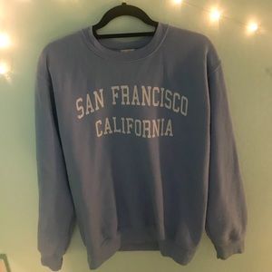 Brandy Melville San Francisco California Crewneck